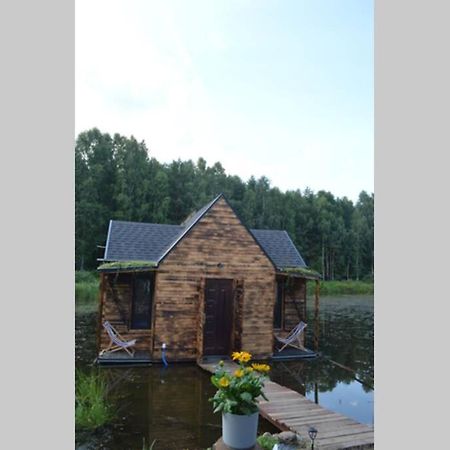 Heather Hut, Off-Grid Cottage On A Pond+2 Ha Darzkowo Eksteriør billede