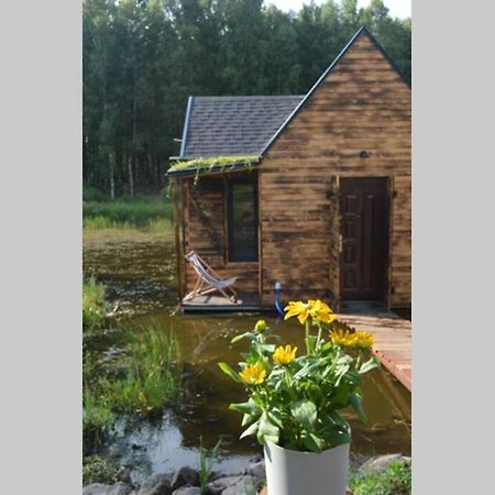 Heather Hut, Off-Grid Cottage On A Pond+2 Ha Darzkowo Eksteriør billede